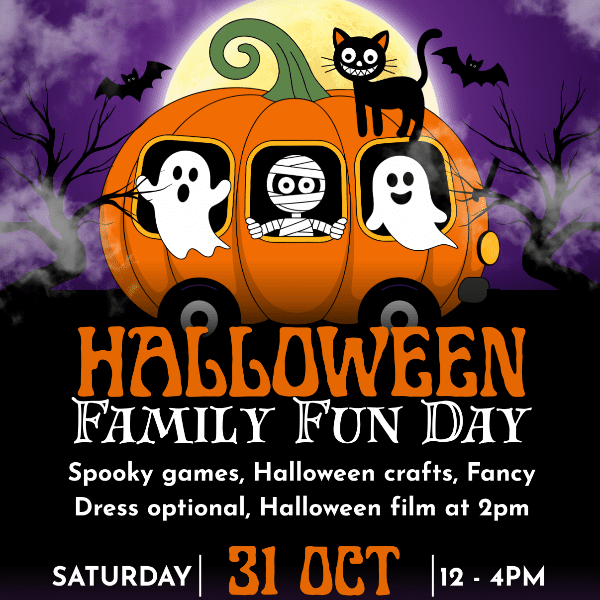 Halloween Family Fun Day and Film banner image