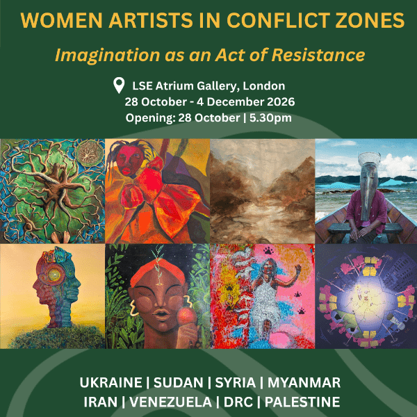 Women Artists in Conflict Zones &ndash; Imagination as an Act of Resistance banner image