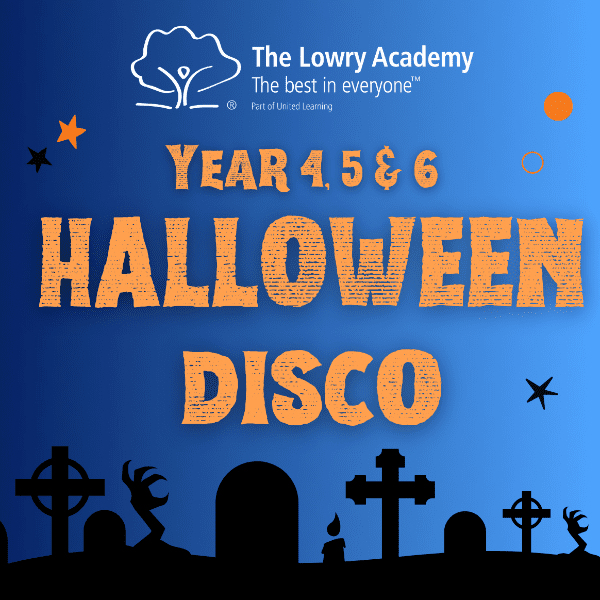 The Lowry Academy - Halloween Disco 2026! banner image