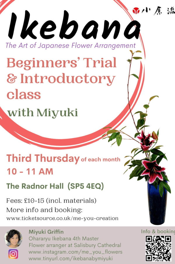 Discover the Art of Ikebana: Beginners' Trial & Introductory class