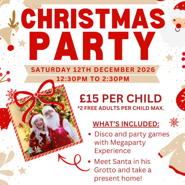 Kids Christmas Party - Santa's Grotto banner image