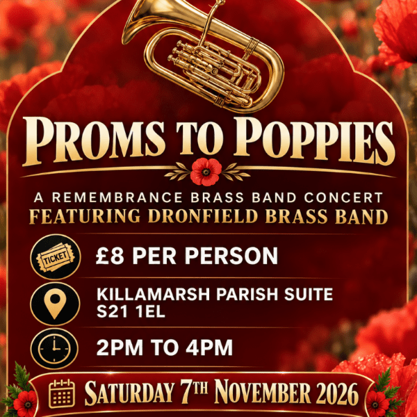 Proms to Poppies - Remembrance Brass Band Concert banner image