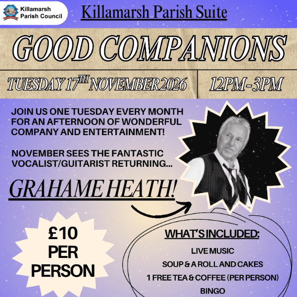 Good Companions - November 2026 banner image