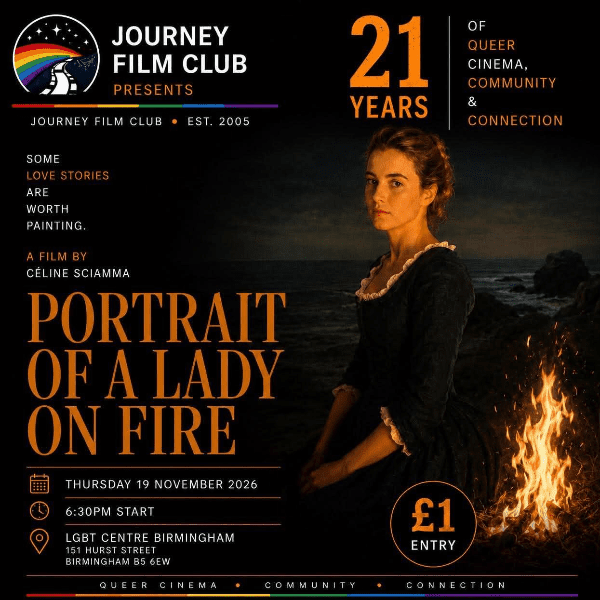 Journey Film Club presents Portrait of a Lady on Fire banner image