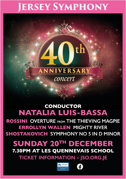 JSO 40th Anniversary Concert banner image