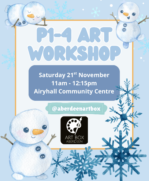 P1-4 Aberdeen Art Box November Christmas Workshop banner image