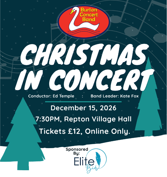 Christmas in Concert 2026: Burton Concert Band banner image