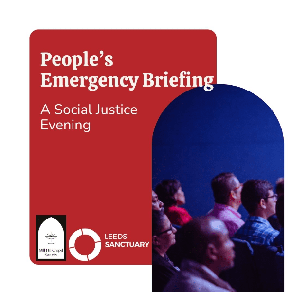 The People's Emergency Briefing - A Social Justice Evening banner image